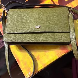 Michael Kors Green Crossbody